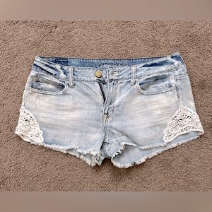 American Eagle Lace Shorts